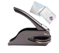 Book Stamp Embosser Seal Stamp Hand-Held Embossing Personal Seal