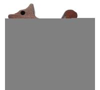 Book Stand Thumb - Wood 2.83x0.51x1.65in | Bookmark Wood Handsfree Reading, Portable Ergonomic Ring, Study, Teaching, Student, Novels