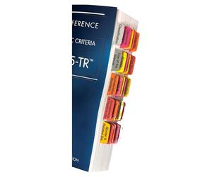 Book Tabs for Desk Reference to The Diagnostic Criteria from DSM-5-TR. Laminated, Color-Coded, and Removable with Alignment Card for Easy Installation (Book not Included)
