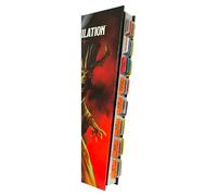 Book Tabs for Dungeons & Dragons Tomb of Annihilation. Laminated, Durable, Color-Coded Repositionable Tabs (Book not Inlcluded). Includes Alignment Card for Easy Installation.