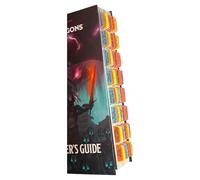 Book Tabs for The Dungeons & Dragons 2024 Dungeon Master's Guide Laminated Durable Colour Coded Repositionable Tabs (Book Not Included)