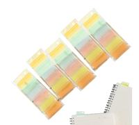 Book Tabs,Push-Pull Index Labels for Notes - Planners Retrieval Markers - for Students Teachers School Home Office Notebook Document Journal Textbook