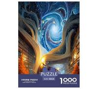 Book Tunnel 1000-Piece Jigsaws for Adults Fun, Challenging Birthday Gifts for Women & Men High Difficulty Stress Relief Leisure Game 38x26cm/1000pcs
