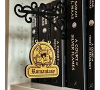 Book Type Separator, Diviers Tavern Signs-Genre Shelf Labels, With Hanging Brackets Bookshelf Genre Signs Tavern-Style Decor Dividers With Hanging Brackets