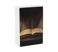 Book Under The Light Plastic Cigarette Case Waterproof Hard Personalized Cigarettes Holder Cas Noveltys for Dad Husband