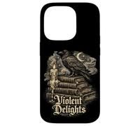 Book Violent Delights Dark Academia Raven Read Gothic Horror Case for iPhone 14 Pro