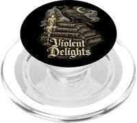 Book Violent Delights Dark Academia Raven Read Gothic Horror PopSockets PopGrip for MagSafe