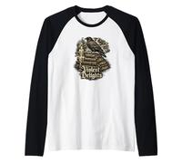 Book Violent Delights Dark Academia Raven Read Gothic Horror Raglan Baseball Tee