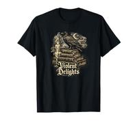Book Violent Delights Dark Academia Raven Read Gothic Horror T-Shirt