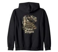 Book Violent Delights Dark Academia Raven Read Gothic Horror Zip Hoodie