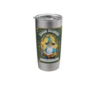 Book Wizard: Turn Words into Wonder Teacher Librarian Stainless Steel Insulated Tumbler