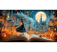 Book-World 1000 Piece Jigsaw Puzzles for Adults Family Challenge Toys Jigsaw Puzzle Home Decoration for Family Decorations 75x50cm/1000pcs