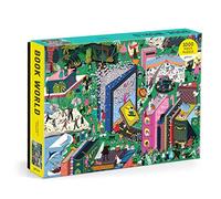 Book World 1000 Piece Puzzle | Illustration by Hye Jin Chung, Bookish Puzzle, Literary Art, Challenging, Recycled Paper, No Dust, Finished Size 20" x 27"