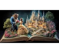 Book-World 1000 Pieces Jigsaw Puzzles for Adults Challenging Game Jigsaw Puzzle Home Decors for The Whole for Women, Gifts for Men 38x52cm/1000pcs