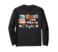 Book Writer One More Chapter Author Book Writing Novelist Long Sleeve T-Shirt