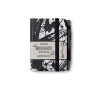 Bookaroo - A7 Baby Notebook & Pen - Black & White - Splatter