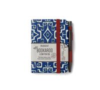 Bookaroo - A7 Baby Notebook & Pen - Navy & Dark Red - Aztec