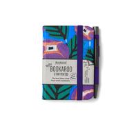 Bookaroo - A7 Baby Notebook & Pen - Purple & Turq - Floral
