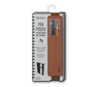 Bookaroo Pen Pouch - Brown