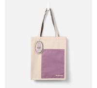 Bookaroo Tote Bag - Aubergine & Cream