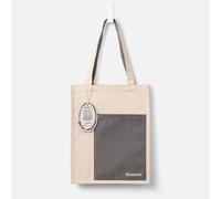Bookaroo Tote Bag - Charcoal & Cream