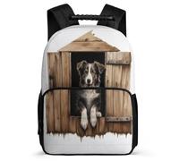 Bookbag Dog School Backpack for Girls And Boys School Bag with Puppy Animal Backpacks for Teenage Travel, Lightweight Rucksack