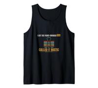 Bookbinding - I Cut The Pages Crooked - Hand Bound Tank Top
