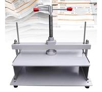 Bookbinding Press Machine A3 Manual Flat Paper Press with Double Balance Rod for Book Flattening and Nipping - Steel Construction for Papermaking