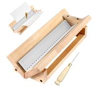 Bookbinding Punch Cradle with Aluminum Piercing Guide, Copper Awl, Signature Punch Tool Set for Bookbinding Kit, for Book Crafts, Polished Smooth Surface, Easy to Use