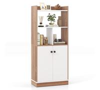 Bookcase 3-Tier Tall Bookshelf Modern Display Cabinet with Open Cubes
