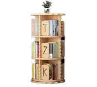 Bookcase, 360° Rotating Bookshelf, Floor-to-Ceiling Picture Book Rack for Children, Stimulates Reading Interest and Hands-On Skills