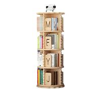 Bookcase, 360° Rotating Bookshelf, Floor-to-Ceiling Picture Book Rack for Children, Stimulates Reading Interest and Hands-On Skills