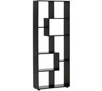 Bookcase 8-Tier Freestanding Bookshelf Display Shelving Unit 178cm Black