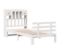 vidaXL Bookcase Bed without Mattress Bed 90x190 cm Single Solid Wood Pine