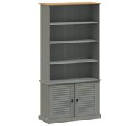 Bookcase Book Shelf Display Cabinet Highboard VIGO Solid Wood Pine vidaXL