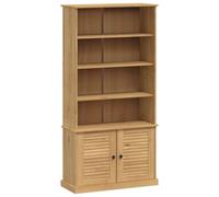 Bookcase Book Shelf Display Cabinet Highboard VIGO Solid Wood Pine vidaXL