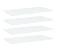Bookcase Bookshelf Boards 4 Pcs Engineered Wood