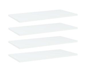 Bookcase Bookshelf Boards 4 Pcs Engineered Wood
