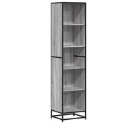 Bookcase Bookshelf Book Rack Storage Cabinet Cupboard Engineered Wood vidaXL