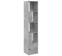 Bookcase Bookshelf Book Rack Storage Cabinet Cupboard Engineered Wood vidaXL