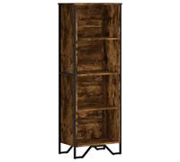 (sonoma oak, 50 x 31 x 137.5 cm) vidaXL Bookcase Bookshelf Book Rack Storage Cabinet Sonoma Oak Engineered Wood