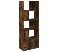 Bookcase Bookshelf Book Rack Storage Cabinet Cupboard Engineered Wood vidaXL