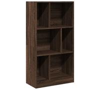 vidaXL Bookcase Bookshelf Book Rack Storage Cabinet Sonoma Oak Engineered Wood