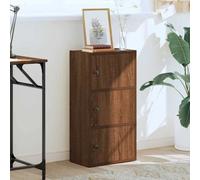 Bookcase Bookshelf Cabinet Storage Shelf Book Stand Engineered Wood vidaXL