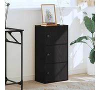 Bookcase Bookshelf Cabinet Storage Shelf Book Stand Engineered Wood vidaXL