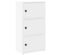 Bookcase Bookshelf Cabinet Storage Shelf Book Stand Engineered Wood vidaXL