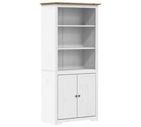 Bookcase Bookshelf File Cabinet Sideboard Book Rack Solid Wood Pine vidaXL