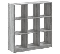 Bookcase Bookshelf Rack Storage Cabinet Book Stand Engineered Wood vidaXL