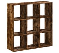 Bookcase Bookshelf Rack Storage Cabinet Book Stand Engineered Wood vidaXL