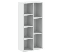 Bookcase Bookshelf Rack Storage Cabinet Book Stand Engineered Wood vidaXL